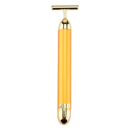 24k Gold Face Lift Roller | Vibration Slimming Facial Massager